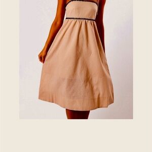 Petal and pup tie shoulder dress